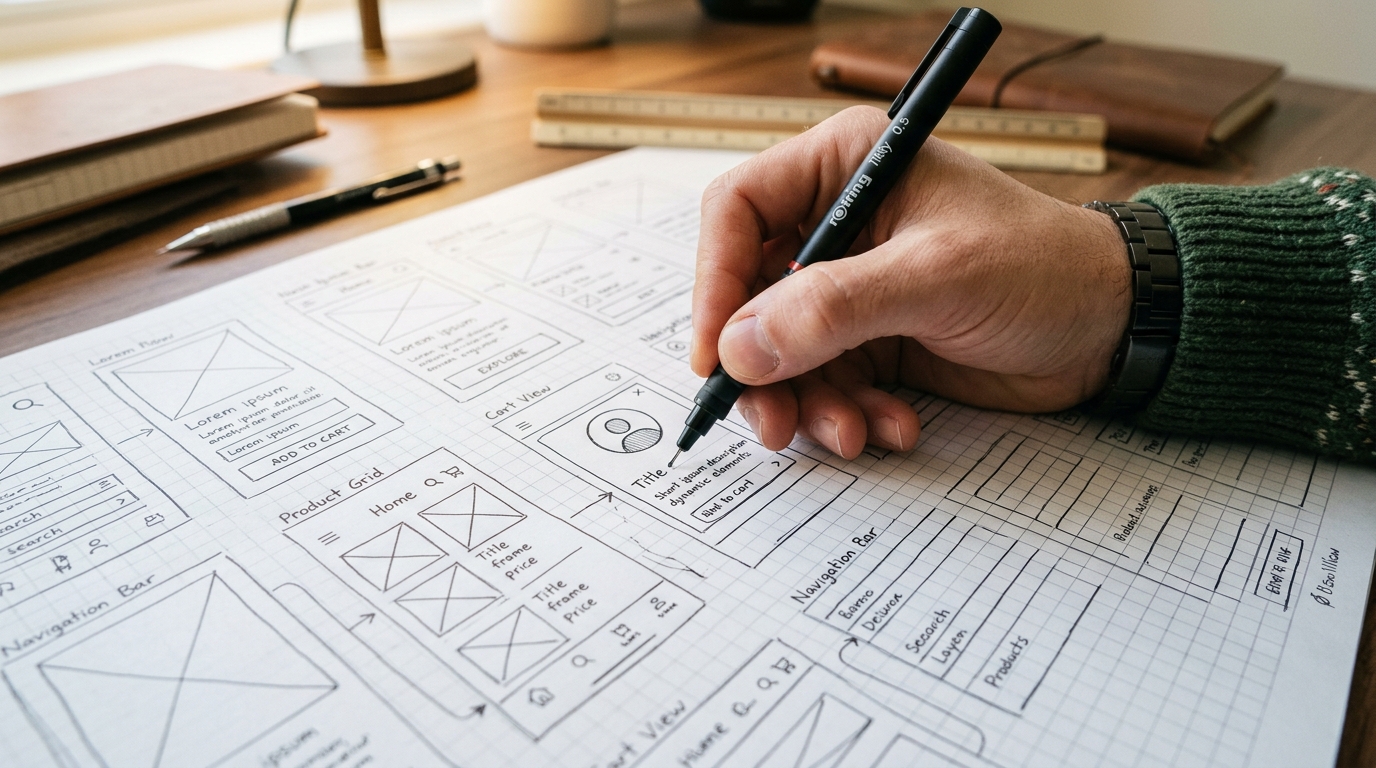BSRI Solutions UI/UX Design and Wireframing Architecture